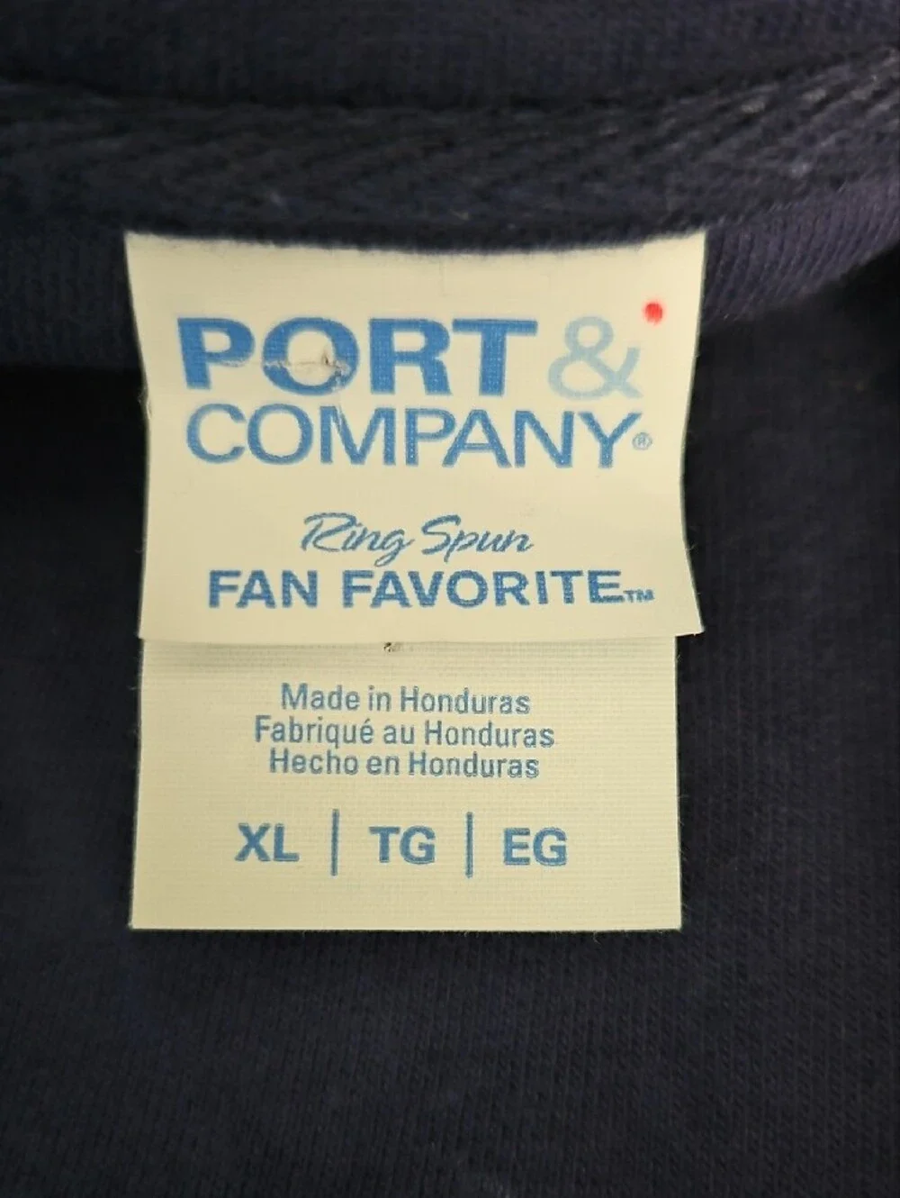 Pendleton Round-Up Oregon Quarter Zip Sweatshirt XL Blue Western Pullover